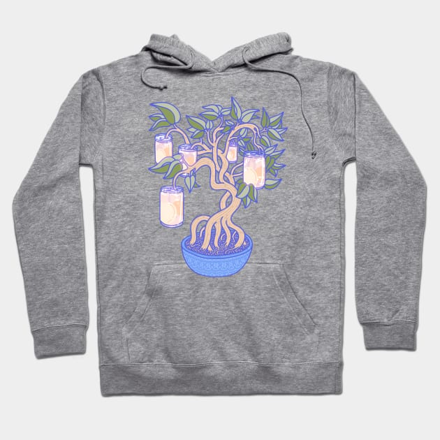 Peach Tree Hoodie by LauraOConnor